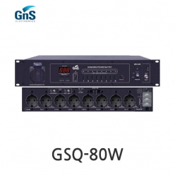 GNS GSQ-80W 8채널 순차전원공급기 (3.2SQ 1.5M 케이블 포함)